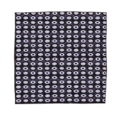 Kuber Industries Heart Design PVC Reversible Food Mat Bed Server - Blue